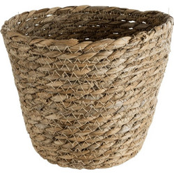 Globostar Patmos Κασπώ Καλάθι Δαπέδου Καφέ 22x17cm 20270