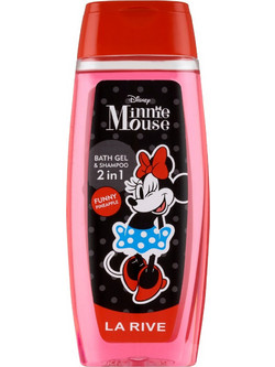 La Rive Minnie Mouse Funny Pineapple Παιδικό Σαμπουάν & Αφρόλουτρο για Επανόρθωση 250ml