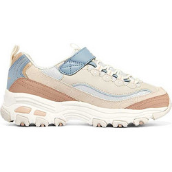 Skechers Παιδικά Sneakers Μπεζ Καφέ Γαλάζια 302526L-NTLB