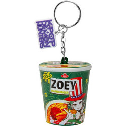Cinereplicas K-Pop Demon Hunters Zoey Hamburger Flavor Noodles Μπρελόκ