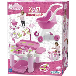 Ecoiffier Nursery Superpack Αξεσουάρ για Κούκλα