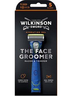 Wilkinson Sword The Face Groomer Ξυραφάκι μιας Χρήσης με Λιπαντική Ταινία