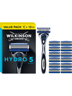 Wilkinson Sword Hydro 5 Ανταλλακτικά Ξυραφάκια με 5 Λεπίδες & Λιπαντική Ταινία 13τμχ