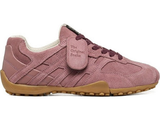 Geox Snake Γυναικεία Sneakers Ροζ D680UA 022BC C8014