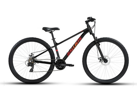 Ballistic Hermes 2026 Mountain Bike 29" Αλουμινίου με 21 Ταχύτητες Μαύρο Κόκκινο