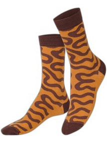 Eat My Socks Eclair au Ανδρικές Κάλτσες Ψηλές με Σχέδια Ταμπά EMSNCCECLCH