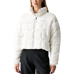 Columbia Puffect III Γυναικείο Μπουφάν Χειμωνιάτικο Puffer Μακρύ Λευκό 2171241-125