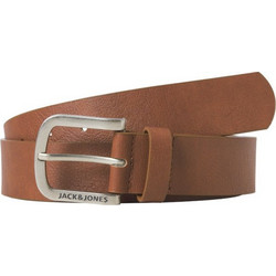 Jack & Jones Ανδρική Ζώνη από Δερματίνη Λεπτή Ταμπά 12120697