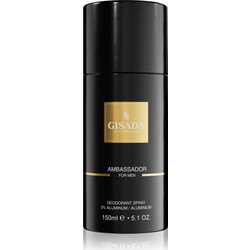 Gisada Ambassador Ανδρικό Αποσμητικό Spray Χωρίς Αλουμίνιο 150ml