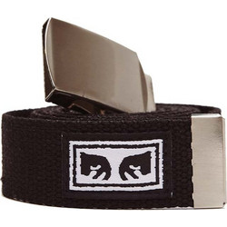 Obey Ανδρική Ζώνη Υφασμάτινη Μαύρη 100050026-BLK