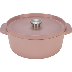 KitchenAid Brater Πυρίμαχη Μαντεμένια Κατσαρόλα Στρογγυλή με Καπάκι 26cm 5.2lt CC007431-001