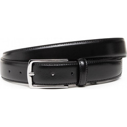 Jack & Jones Ανδρική Ζώνη Δερμάτινη Μαύρη 12136795