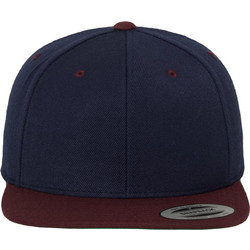 Flexfit Καπέλο Jockey Snapback Υφασμάτινο Navy Μπλε Μπορντό 6089MT-00594