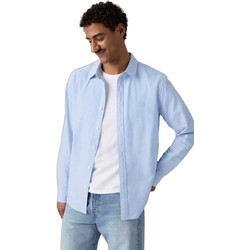 Levi's Ανδρικό Πουκάμισο Τζιν Μακρυμάνικο Κανονική Γραμμή Overshirt Γαλάζιο 0085A-0004