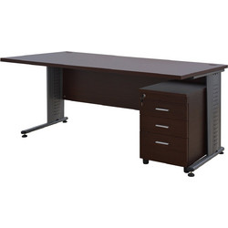 FreeBox Σετ Επαγγελματικό Γραφείο Ξύλινο 180x80x75cm 9998823