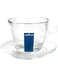 Lavazza Φλιτζάνι Cappuccino Γυάλινο Διαφανές 150ml LVZCPCPGPP