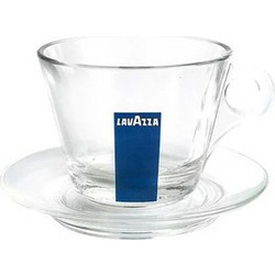 Lavazza Φλιτζάνι Cappuccino Γυάλινο Διαφανές 150ml LVZCPCPGPP