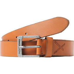 Jack & Jones Rock Ανδρική Ζώνη Δερμάτινη Ταμπά 12228996