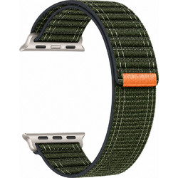 Hoco WA42 Λουράκι Υφασμάτινο Khaki (Apple Watch 44 / 45 / 46 / 49mm)