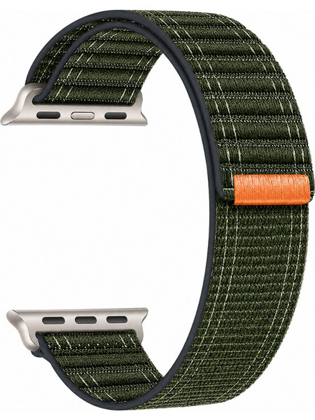 Hoco WA42 Λουράκι Υφασμάτινο Khaki (Apple Watch 44 / 45 / 46 / 49mm)