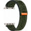 Hoco WA42 Λουράκι Υφασμάτινο Khaki (Apple Watch 44 / 45 / 46 / 49mm)