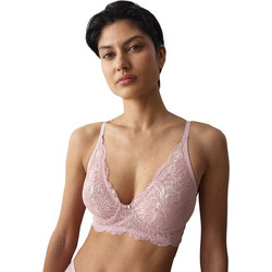 Triumph Amourette Charm Σουτιέν Balconette με Ελαφριά Ενίσχυση με Μπανέλα Ροζ 10214451-1596
