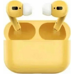 i13 Macarone Ακουστικά Bluetooth In Ear Yellow