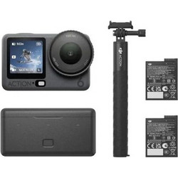DJI Osmo Action 6 Enchanced Combo Action Camera 360° Υποβρύχια με WiFi και Οθόνη 2.32" Μαύρη