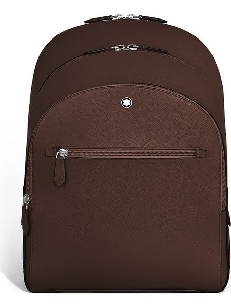 Montblanc Sartorial 222929 Δερμάτινο Σακίδιο Πλάτης Καφέ