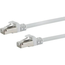 Schwaiger S/FTP Cat.6 Καλώδιο Δικτύου Ethernet 15m White CKB6150052