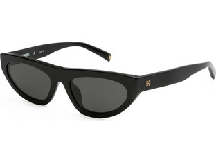 Hermossa HM1746 C1 Γυναικεία Γυαλιά Ηλίου Cat Eye Κοκάλινα Μαύρα με Μαύρο Φακό