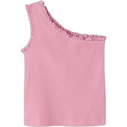 Name It Παιδικό Crop Top Αμάνικο Ροζ 13256683