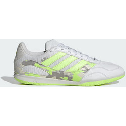 Adidas Super Sala III IN KJ6597 Ποδοσφαιρικά Παπούτσια Σάλας Λευκά Lime
