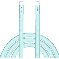 Verbatim 30273 Braided Flat USB-C to USB-C 60W 1.2m Blue