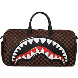 Sprayground Sharks In Paris D9306 Σακ Βουαγιάζ Καφέ