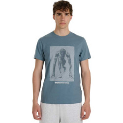 4F Ανδρικό Αθλητικό T-Shirt Πετρόλ 4FWAW25TTSHM3129-32S