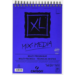 Canson XL Μπλοκ Σχεδίου A4 Mixed Media 300gr/m² 30 Φύλλα