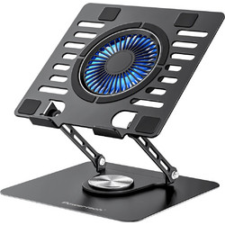 Powertech PT-1630 Cooling Pad Laptop έως 17" με 1 Ανεμιστήρα & Φωτισμό
