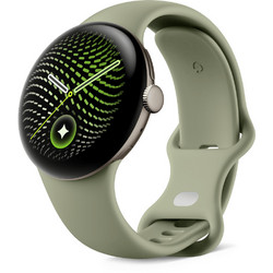 Google Pixel Watch 5 45mm Satin Pyrite / Olive