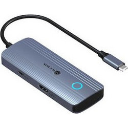 Icy Box Spade Dock 4081 USB-C Docking Station με HDMI PD