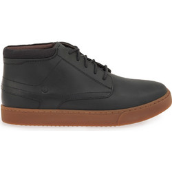 Clarks Lydford Mid Ανδρικά Μποτάκια Δερμάτινα Μαύρα 26320323