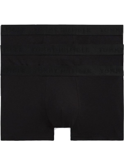 Tommy Hilfiger Ανδρικά Μποξεράκια Σετ 3Pack Μαύρα UM0UM03755-0R8