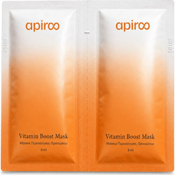 Apiro Vitamin Boost Κρεμώδης Μάσκα Προσώπου για Ενυδάτωση 2x8ml