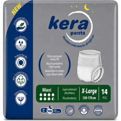 Kera Maxi XLarge Πάνες Βρακάκι Ακράτειας 7.5 Σταγόνες 14τμχ