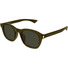 Saint Laurent SL880 004 Γυαλιά Ηλίου Τετράγωνα Κοκάλινα Πράσινα με Μαύρο Φακό