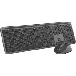 Logitech Signature Slim Combo MK950 for Business Anthracite Ασύρματο Σετ Πληκτρολόγιο & Ποντίκι