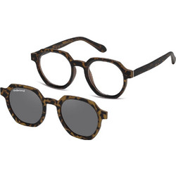 Sunoptic TRC-30B Ανδρικός Σκελετός Γυαλιών Οράσεως με Clip-On Κοκάλινος Ταρταρούγα