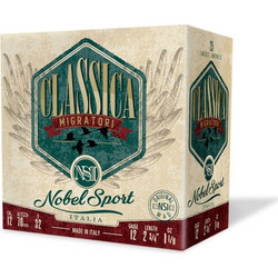 Nobel Sport Classic Φυσίγγια Συγκέντρωσης 12Cal 70mm 27βολα 32gr 25τμχ