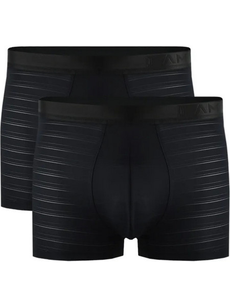 Impetus Ανδρικά Μποξεράκια Σετ 2Pack Μαύρα 1221N89P2-BK020