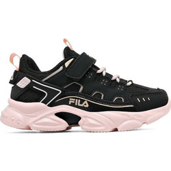 Fila Memory Spinel 3 Παιδικά Sneakers Μαύρα Ροζ 3YF33002-095